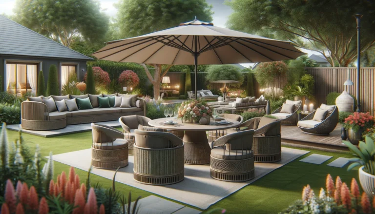 Zestawy mebli ogrodowych z parasolami – kompletny przewodnik po najlepszych opcjach