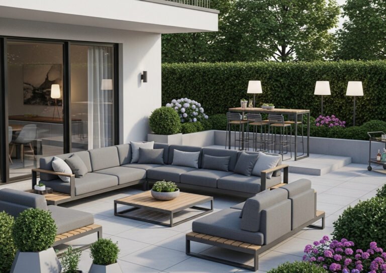 Jakie meble ogrodowe zapewniają komfort długiego wypoczynku?