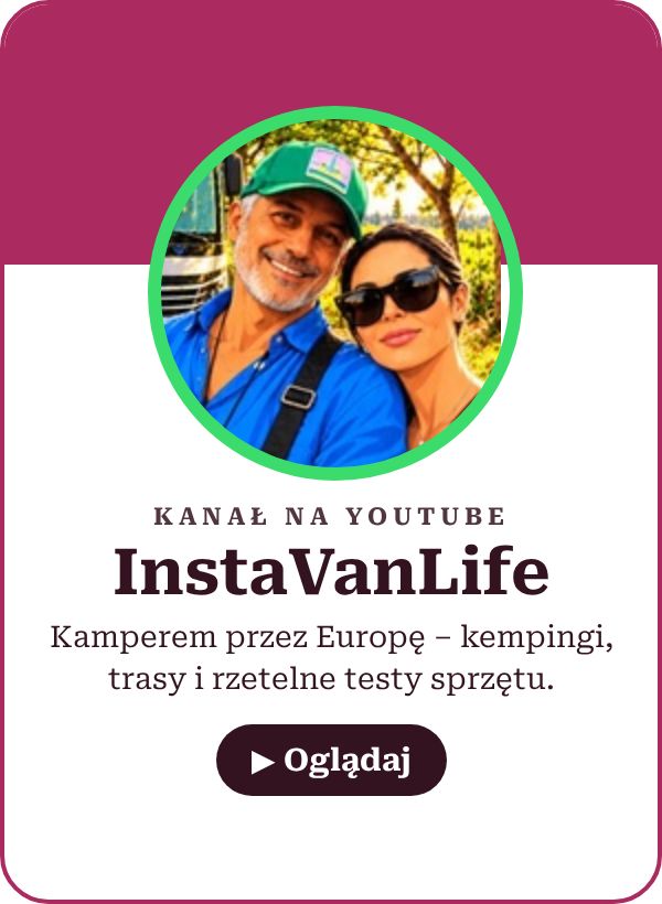 InstaVanLife – kanał o podróżach kamperem na YouTube